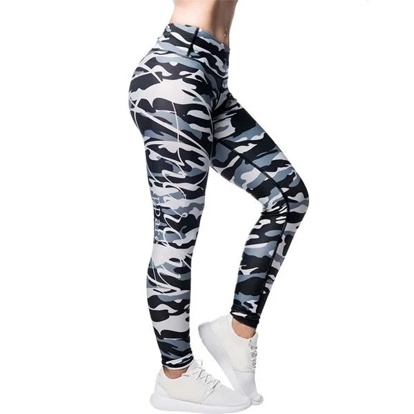 Anarchy Apparel Commando Leggings - Grey Trendy Cut-Out Activewear Leggings