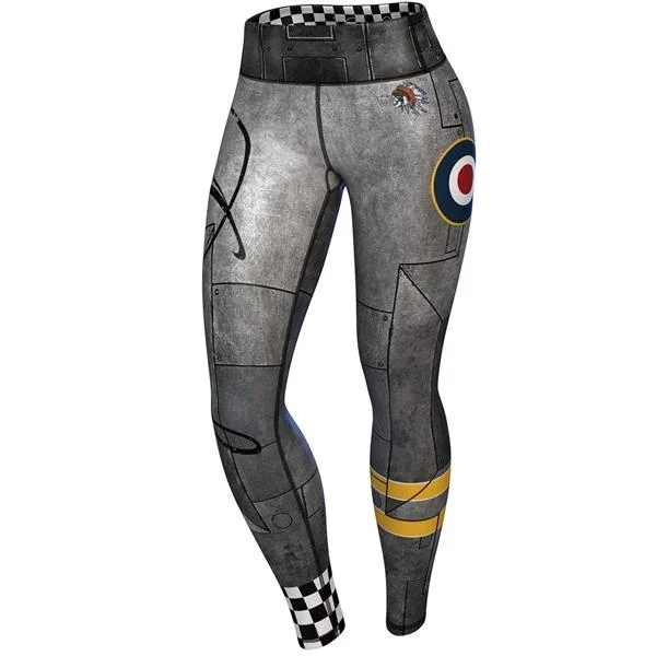 Anarchy Apparel Warbird Compression Leggings Stylish Sporty Performance Leggings