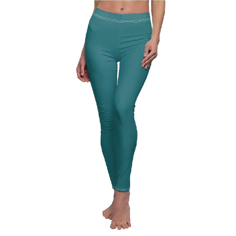 CH Jade Casual Leggings Trendy Color Block Leggings