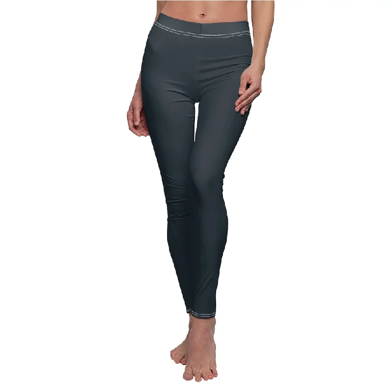 CH New French Navy Casual Leggings Comfortable Yoga Tights Leggings