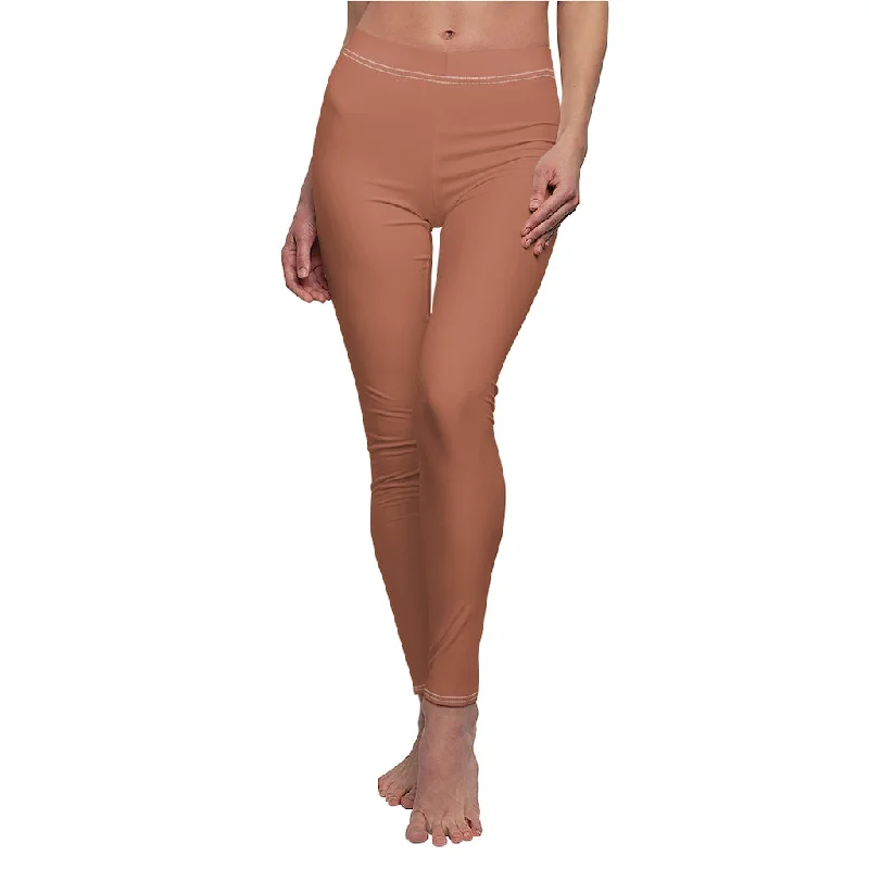 F21 Clay Casual Leggings Elegant Shiny Black Leggings