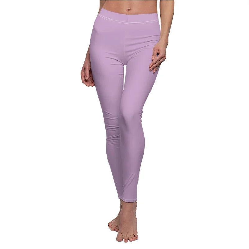 F21 Lilac Casual Leggings Comfortable Lounge Leggings