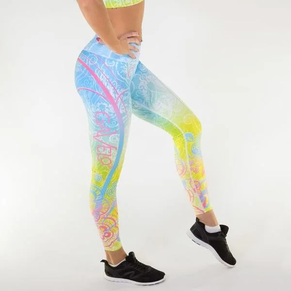 Gavelo Flower-Ish Leggings Fashionable Seamless Leggings