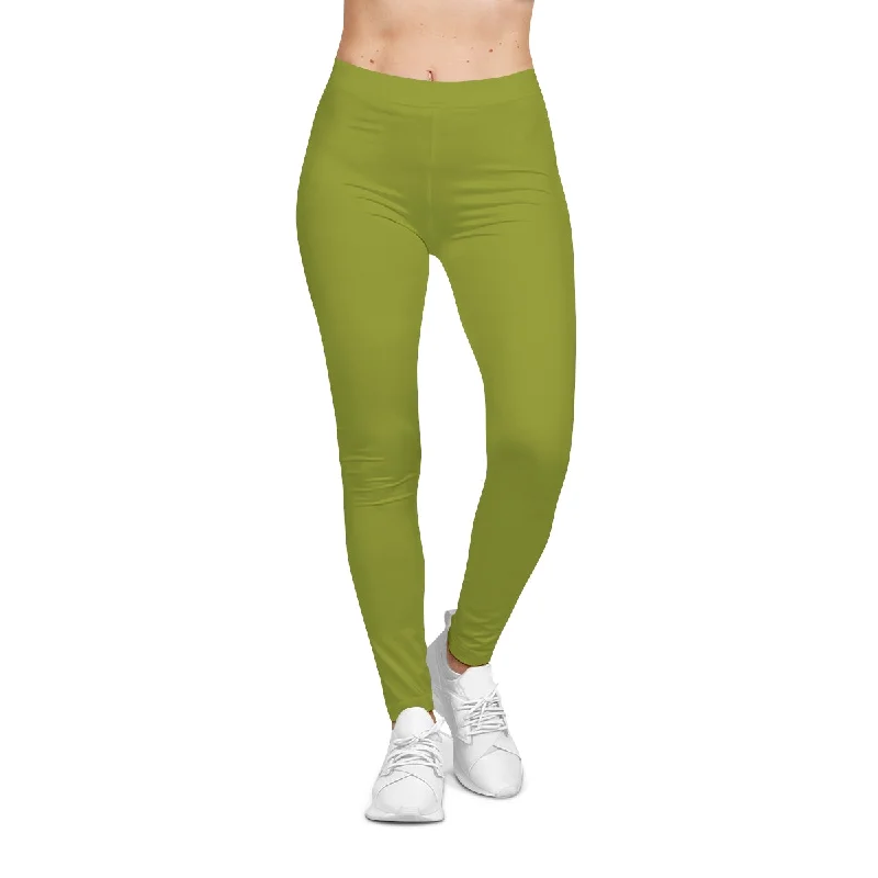 Lime Casual Leggings Stylish Stretch Pants Leggings