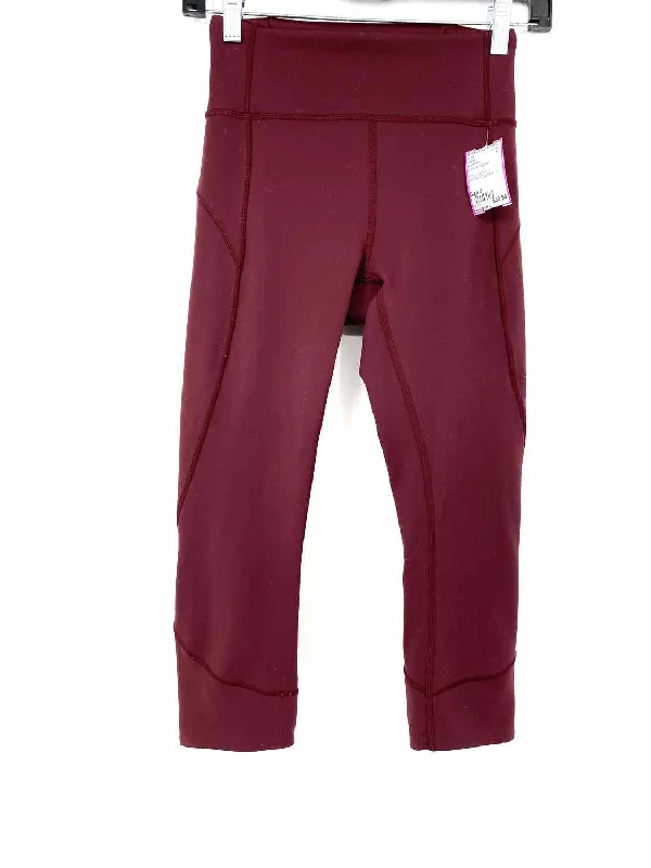 Lululemon In Movement Crop 19" Women's Eggplant Size 4 Leggings W6AHJS Comfortable Bootcut Workout Leggings Lululemon In Movement Crop 19" Women's Eggplant Size 4 Leggings W6AHJS Comfortable Bootcut Workout Leggings