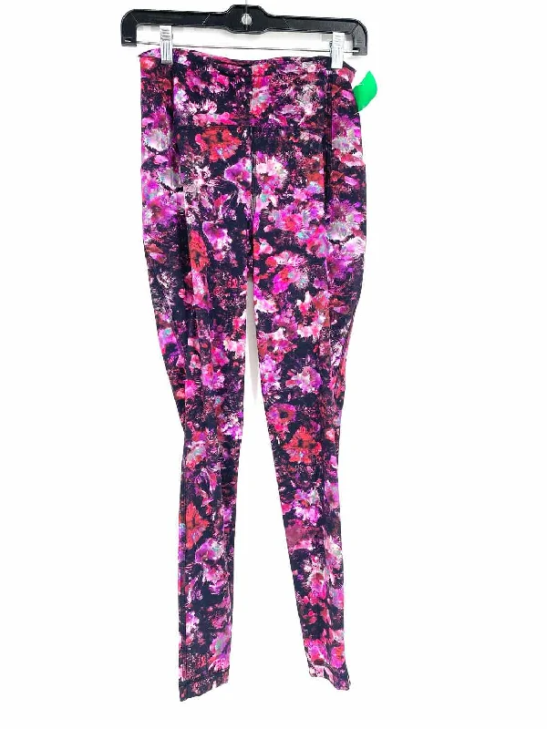 Lululemon Swift Speed Women's Pink/Black High Rise Abstract Size 6 Leggings Comfortable Running Leggings Lululemon Swift Speed Women's Pink/Black High Rise Abstract Size 6 Leggings Comfortable Running Leggings