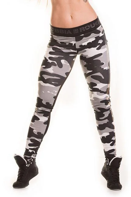 Nebbia Camo Leggings Combi 246 - White Trendy Mesh Leggings