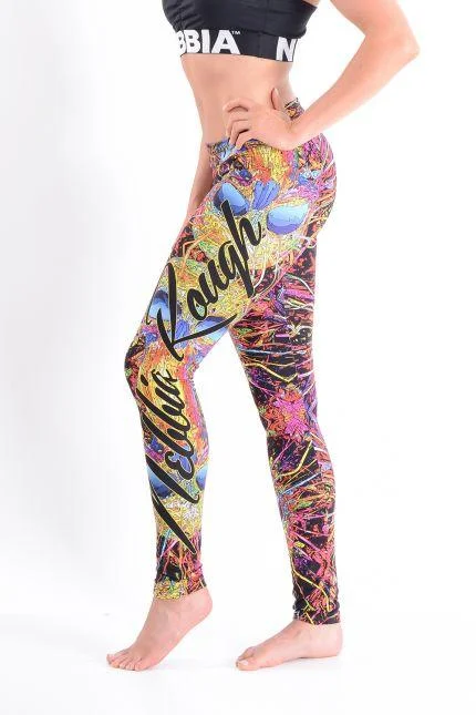 Nebbia Leggings Art Skull 881 Elegant Velvet Leggings