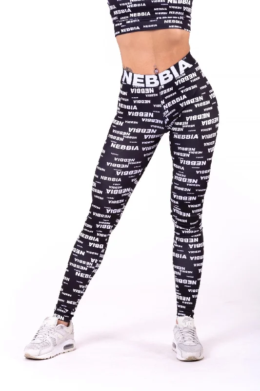 Nebbia x Seaqual Leggings 770 - Black Cozy Sweat-Wicking Leggings