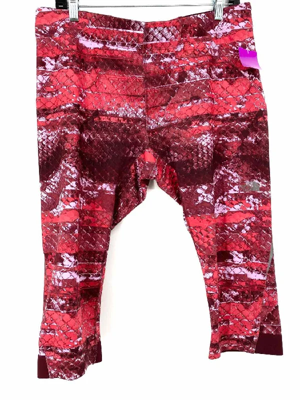 The North Face Women's Red Print Size XL Leggings Comfortable Full-Body Compression Leggings The North Face Women's Red Print Size XL Leggings Comfortable Full-Body Compression Leggings