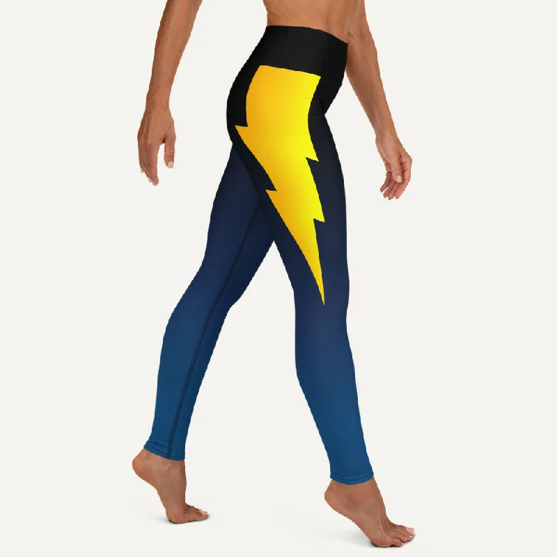 Thunder Thighs Women's High-Waisted Leggings Fashionable High-Rise Leggings