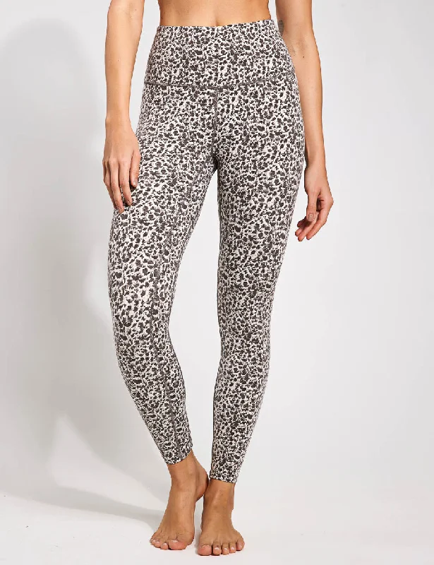 Let's Move High Waisted Legging 25" - Aurora Feather Comfortable Printed Workout Leggings Let's Move High Waisted Legging 25" - Aurora Feather Comfortable Printed Workout Leggings