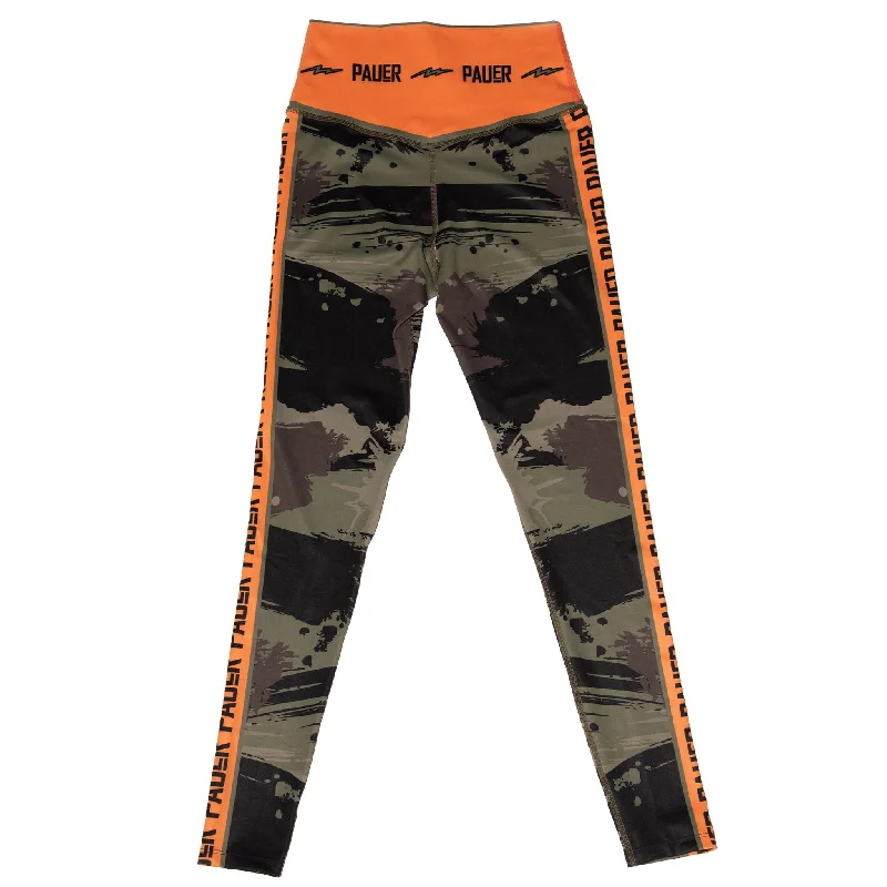 Women’s Pauer Camo Legging Trendy Sports Performance Leggings