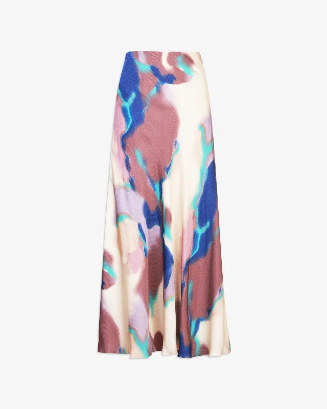 Beth Skirt patchwork skirt art