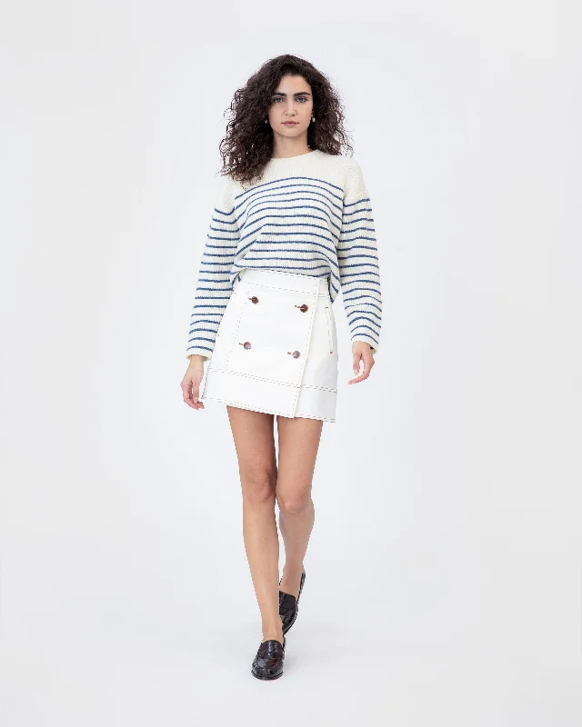 Court Skirt leather skirt modern