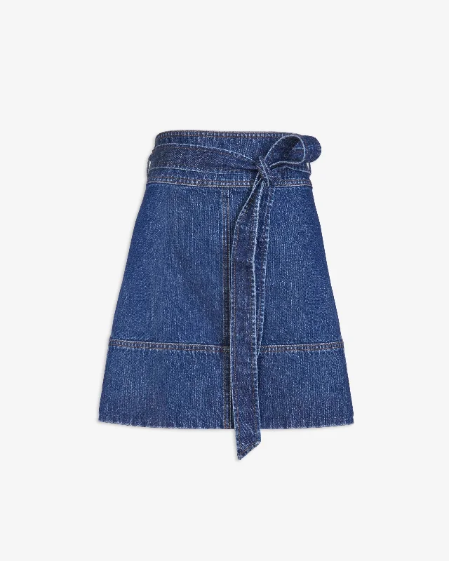 Courtney Skirt velvet skirt plush
