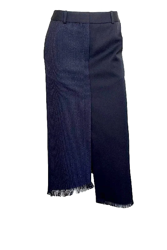 Double Fabric Skirt patchwork skirt art