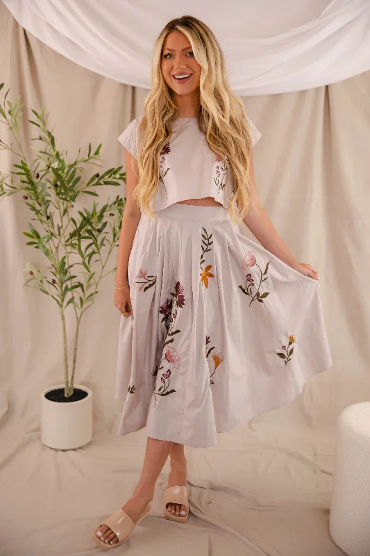 Finding The Good Midi Skirt silk skirt sleek