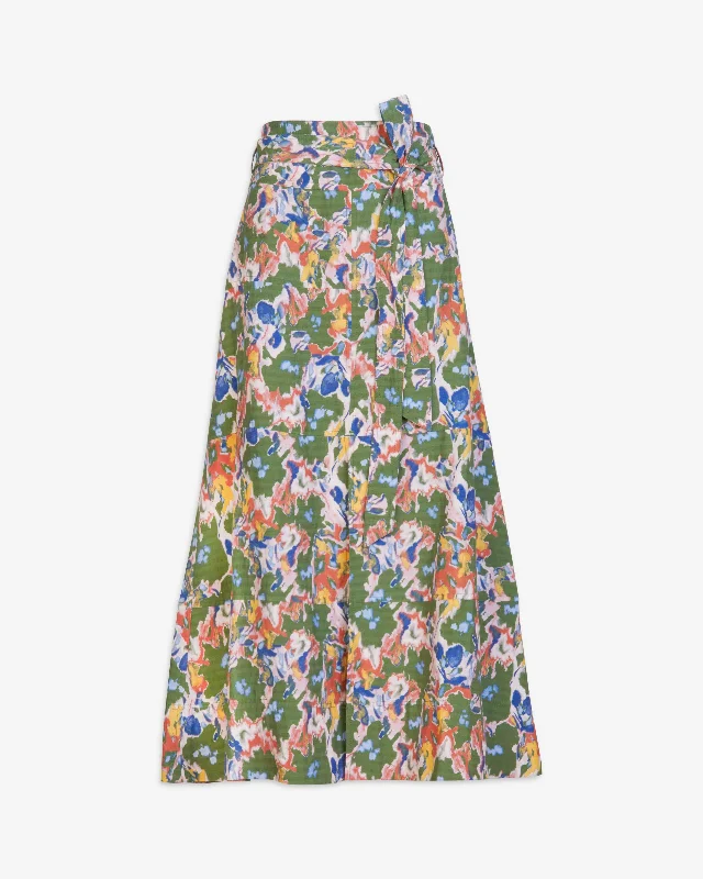 Linen Hudson Skirt denim skirt fashionable