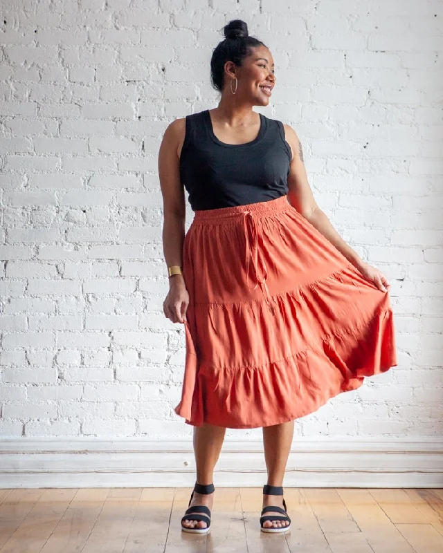 Mave Skirt leather skirt durable