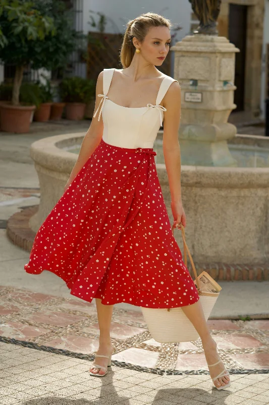Mara Wrap Skirt boho skirt vibe