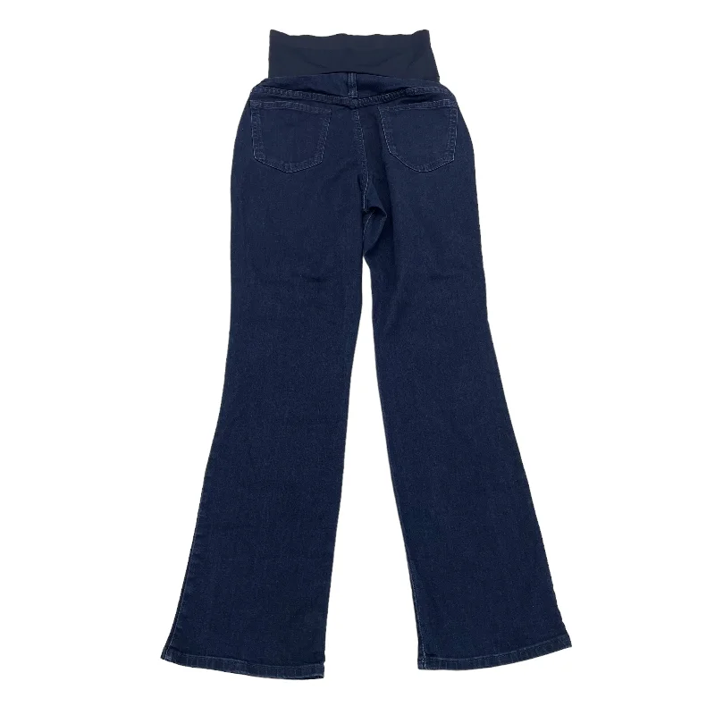 A GLOW MAT JEANS, Size 10 Casual Wide-Legged Denim Jeans