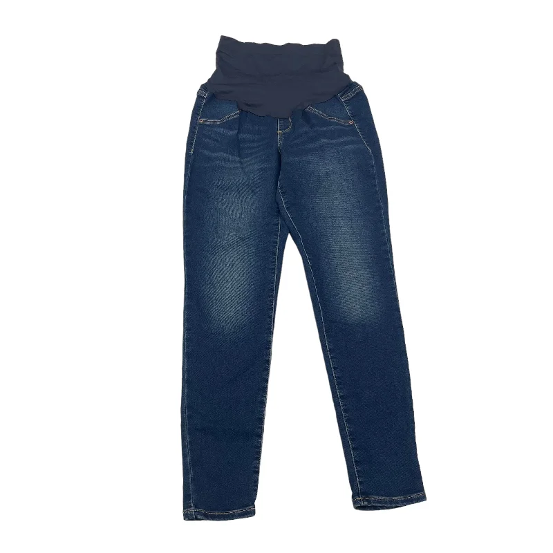 Maternity Jeans By A Glow  Size: 8 Stylish Shredded Denim Jeans