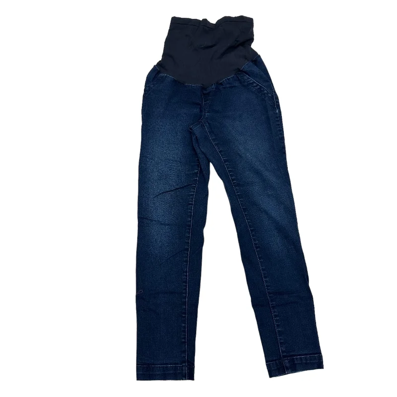 Maternity Jeans By Indigo Blue  Size: M Trendy Wide-Leg High-Waist Denim