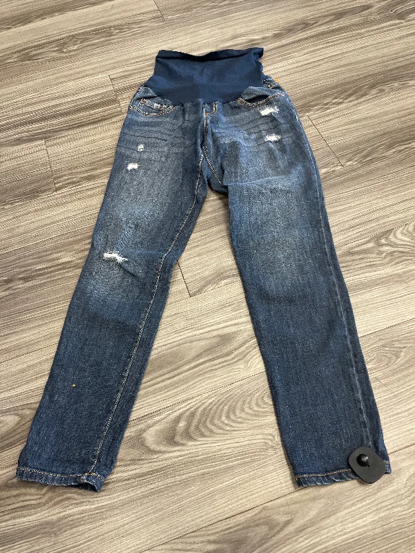 Maternity Jeans By Indigo Blue  Size: S Trendy Button-Up High-Waist Jeans