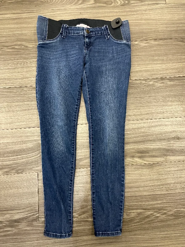 Maternity Jeans By Ingrid & Isabel  Size: 4 Chic Rolled Cuff Denim Jeans