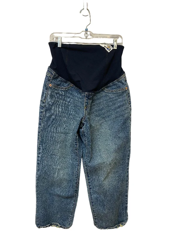Maternity Jeans By Isabel Maternity  Size: 8 Comfortable Zip-Fly Denim Jeans