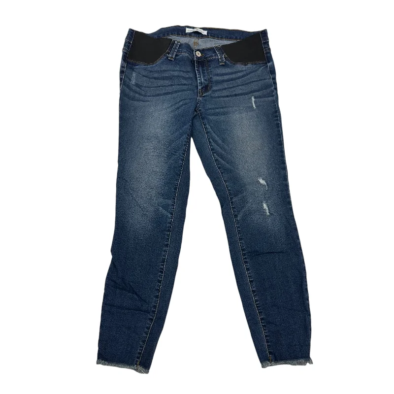 Maternity Jeans By Kancan  Size: 6 Comfortable Full-Length Denim Jeans