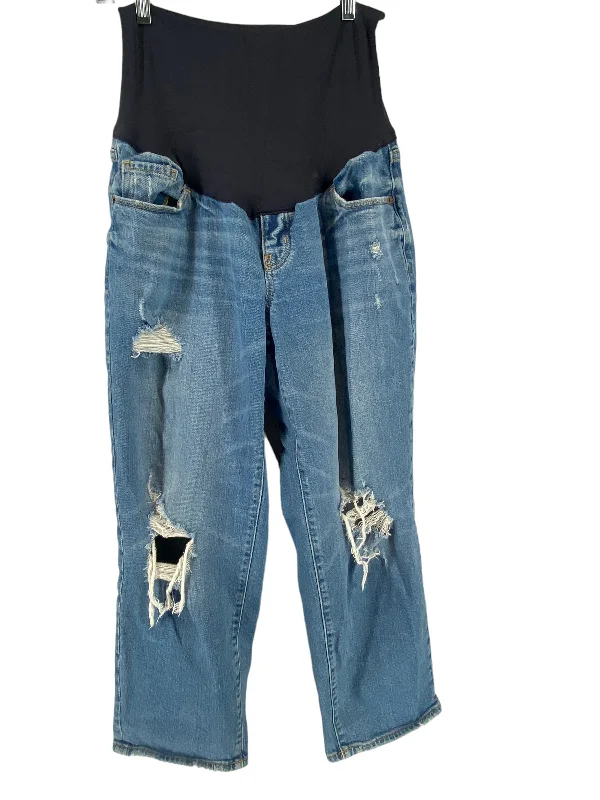 Maternity Jeans By Old Navy  Size: 10 Stylish High-Waisted Denim