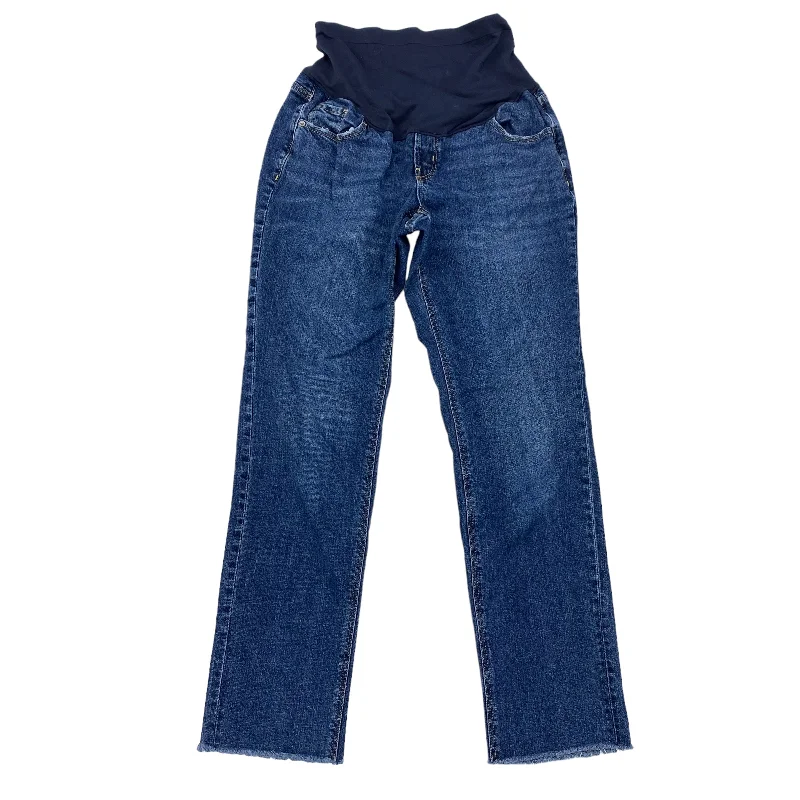 Maternity Jeans By Old Navy  Size: 8 Chic Rip-Detail High-Waist Jeans