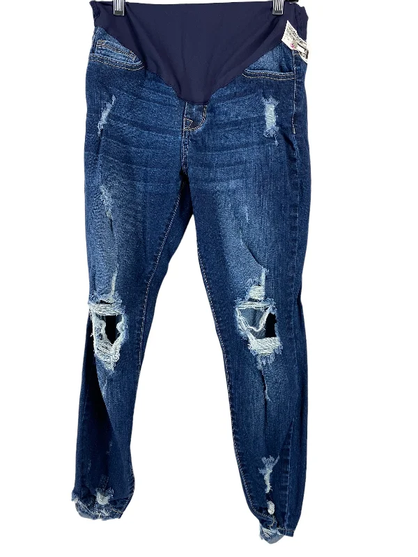 Maternity Jeans By Pink Blush  Size: 27 Trendy Vintage Denim Jeans