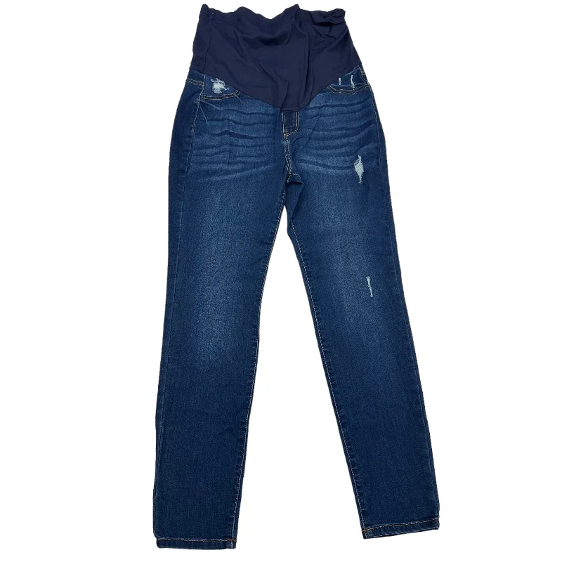 Maternity Jeans By Pink Blush  Size: 8 Trendy Low-Rise Slim Jeans