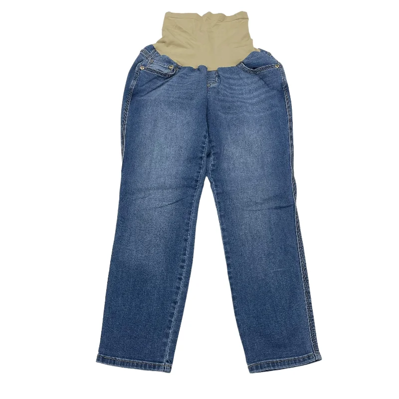 Maternity Jeans By Seven 7  Size: 12 Trendy Acid Wash Skinny Jeans