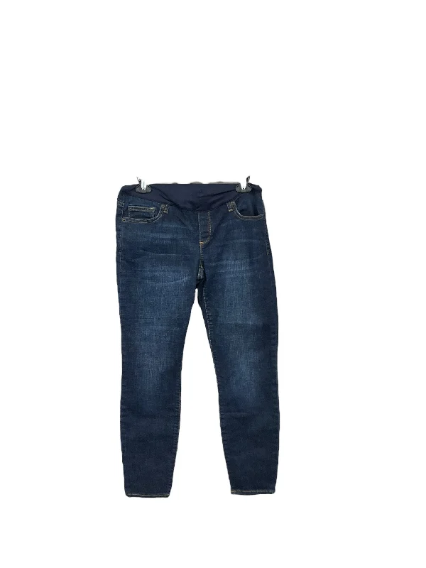 Maternity Jeans Gap, Size 6 Trendy Patchwork Denim Jeans