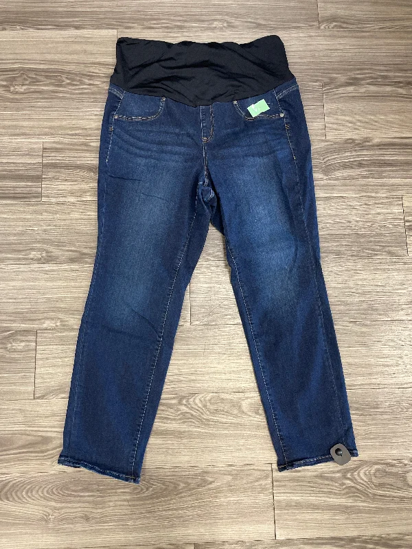 Maternity Jeans Torrid, Size 24 Comfortable Drawstring Waist Jeans