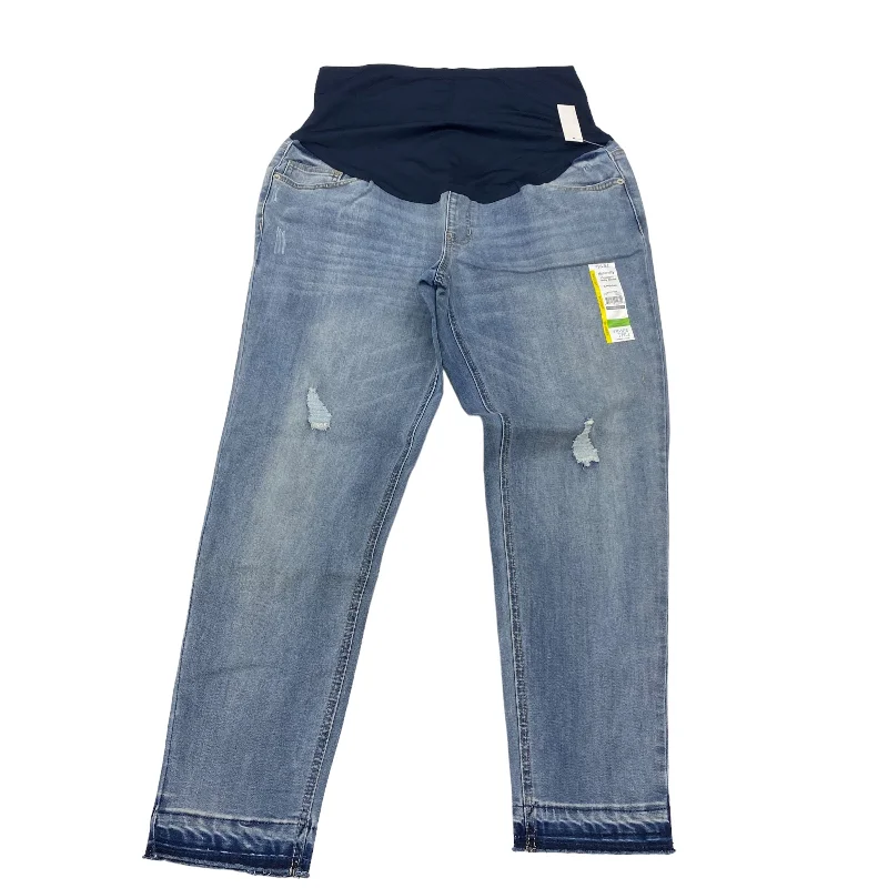 TIME AND TRU MAT JEANS, Size L Trendy Colored Denim Jeans