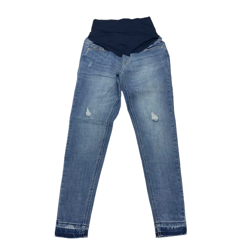 TIME AND TRU MAT JEANS, Size S Casual Distressed Skinny Jeans