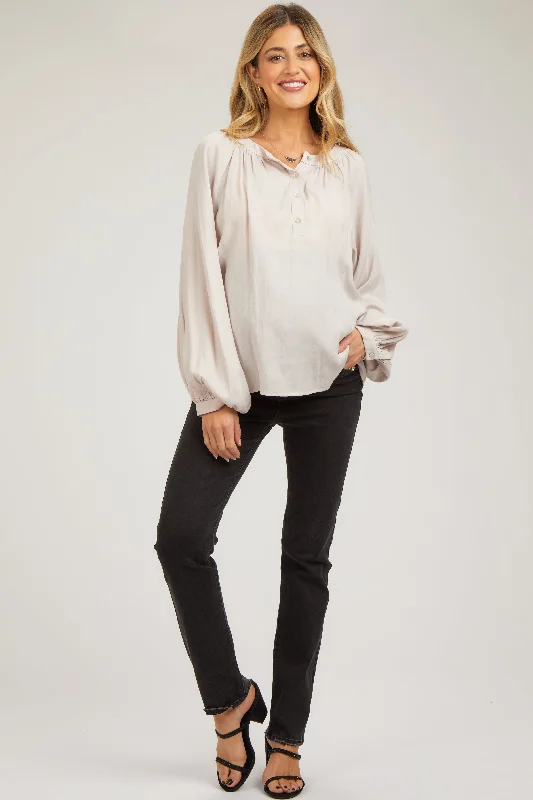 Black Slightly Distressed Skinny Jeans Elegant Tapered Leg Denim