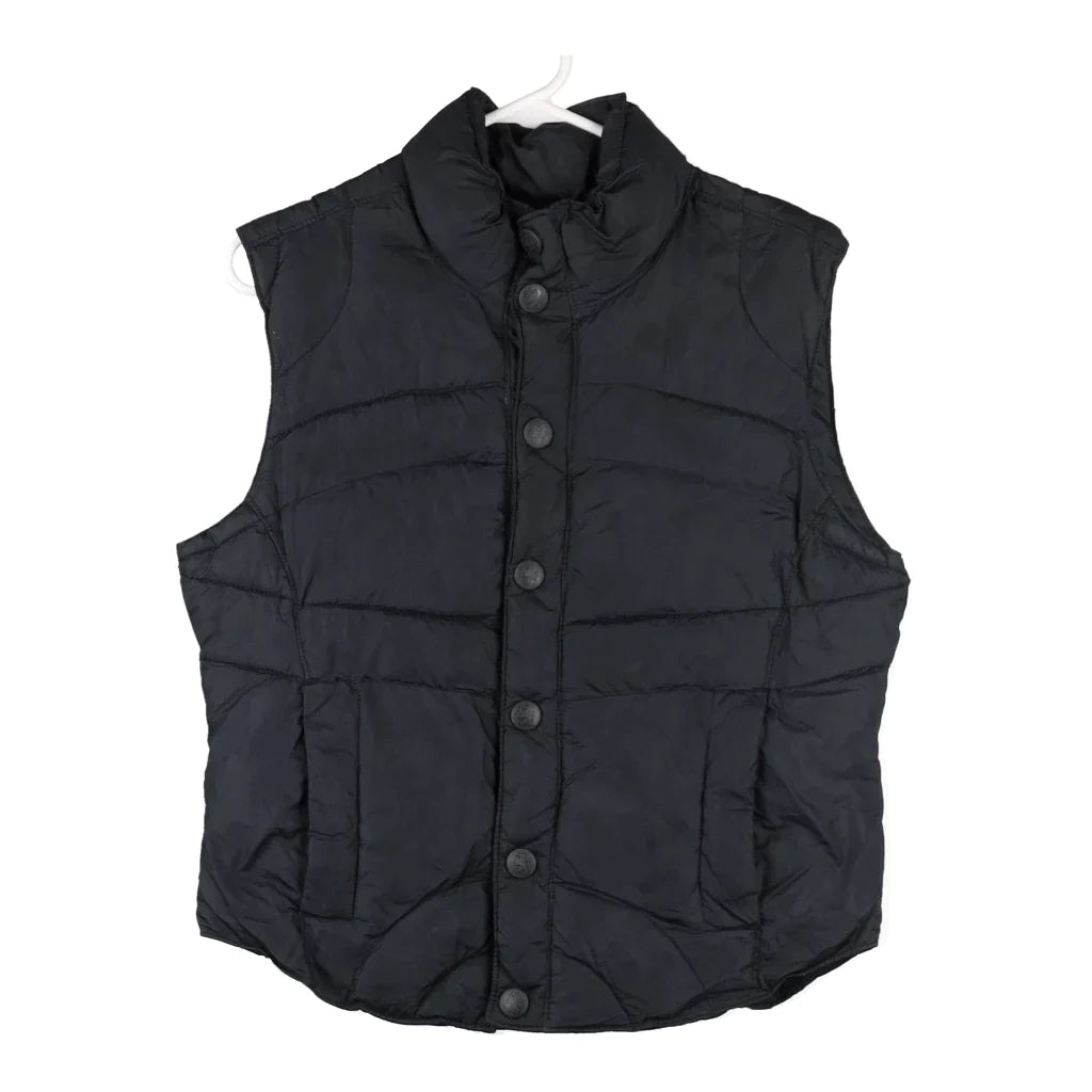 Tommy Jeans Gilet - Large Black Polyester Elegant Skinny Leg Jeans