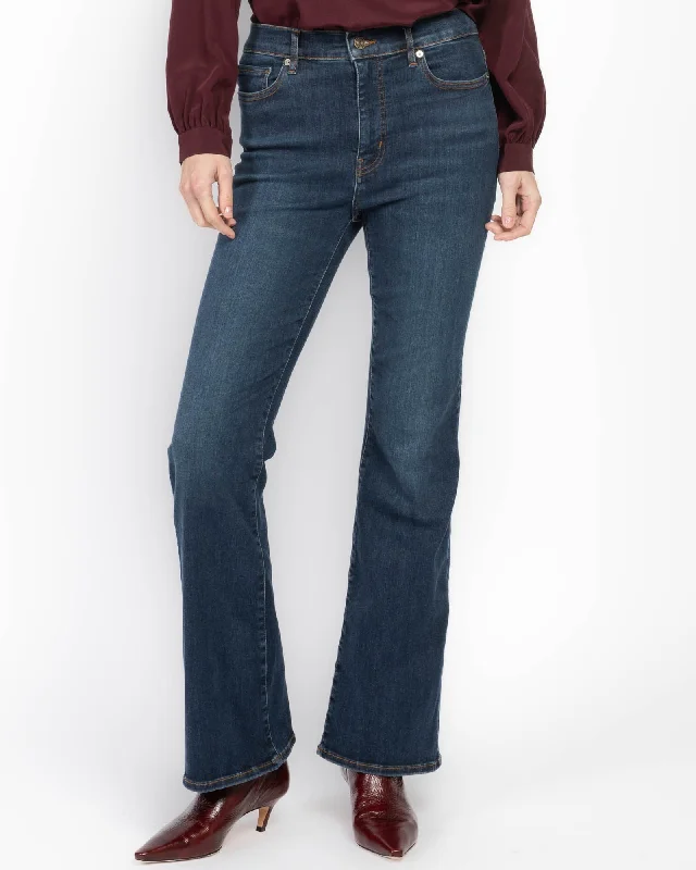 Le Easy Flare Jeans Comfortable Boyfriend Jeans