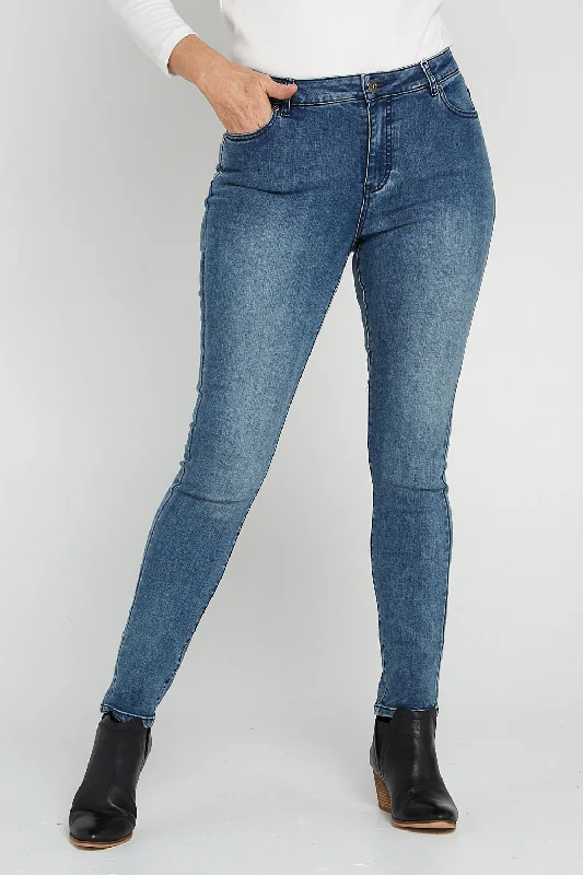 Emilee Jeans - Denim Cozy Tencel Blend Denim Jeans