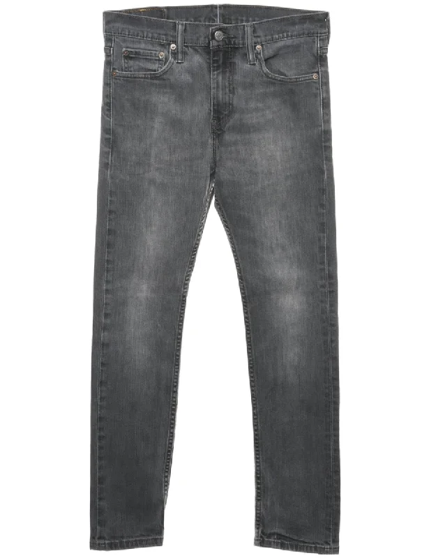 Grey Levi's Jeans - W31 L30 Trendy Flared Leg Jeans