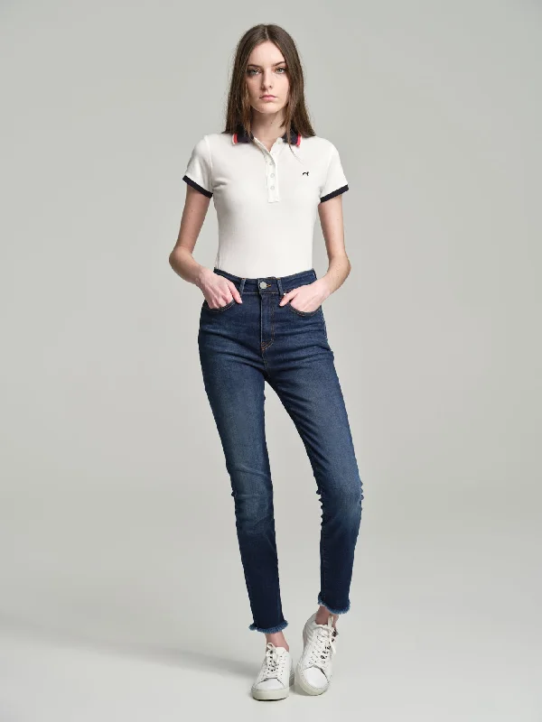 Slim fit high waist jeans Stylish Bootcut Denim Jeans