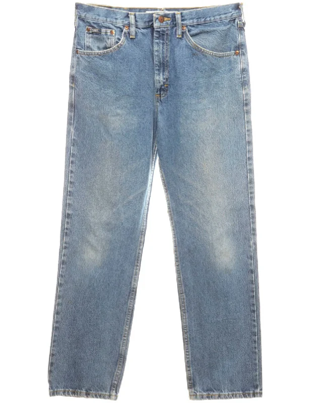 Straight Leg Lee Jeans - W32 L31 Stylish Cargo Style Jeans