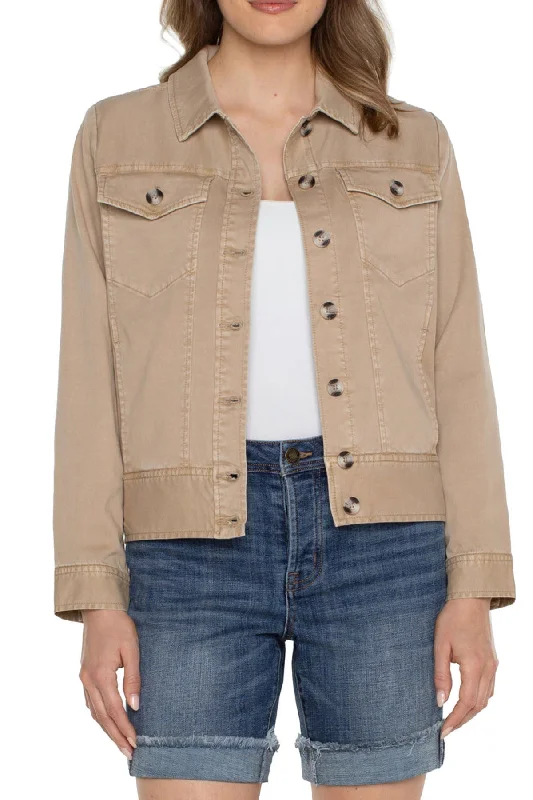 Veste jeans Casual Distressed Skinny Jeans