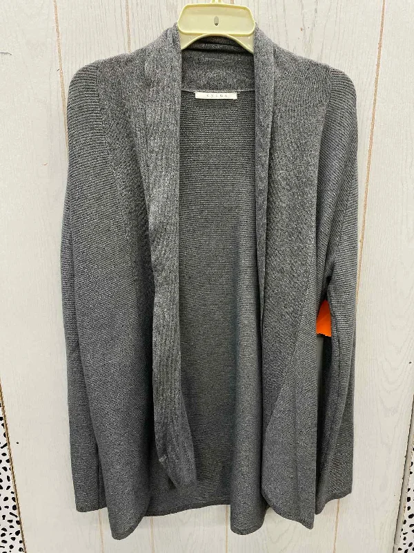 Cyrus Gray Womens Size L Sweater Collared Crew Neck Turtle Neck